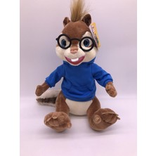 Aichibawangcan1001 Film Oyuncaklar Alvin ve Sincaplar Sevimli Sincap Peluş Oyuncak Çocuk Hediye 10 "25 cm (Yurt Dışından)
