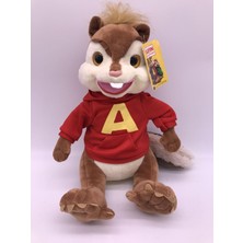 Aichibawangcan1001 Film Oyuncaklar Alvin ve Sincaplar Sevimli Sincap Peluş Oyuncak Çocuk Hediye 10 "25 cm (Yurt Dışından)