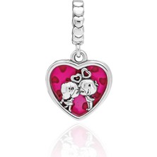 Adal Silver 925 Ayar Gümüş Sallantılı Aşk Charm