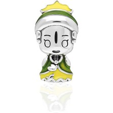 Adal Silver 925 Ayar Gümüş Mineli Charm