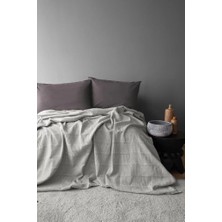 Issimo Home Summerpunch Gri  Pamuk Tek Kişilik Pike Takımı