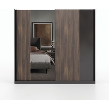 Enza Home Parma Sürgü Kapaklı Gardırop