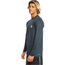 Quiksilver EQYWR03381 Heritage Heather Ls Erkek Yüzücü Tişörtü