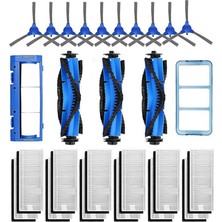 Affute Eufy Robovac 11S 30C 15T 15C 35C Için Ana Yan Fırça Hepa Filtre Kitleri (Yurt Dışından)
