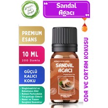 Aroma Terapi TR Sandal Ağacı Saf Esansiyel Yağ  Oda ve Ortam Kokusu  Aromatik Uçucu Yağ 10 ml