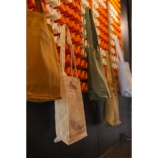 Velvq 2 (Iki) Cepli Kanvas Gabardin Omuz Çantası Bez Çanta Plaj ve Gündelik Kullanım .the Tote Bag