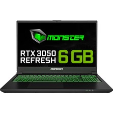 Monster Abra A5 V21.4.5 Intel Core I7 12700H 32 GB Ram 1 Tb SSD 6 GB Rtx 3050 Windows 11 15,6" Fhd 144 Hz Oyun Bilgisayarı