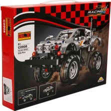 Sunman 232 Parça Metal Heyecanı: Blx Racing Metal Yarış Arabası