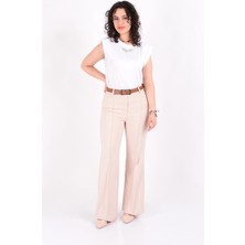 Tulin Tülin 24K-12033 Çimalı Kadın Pantolon Ss