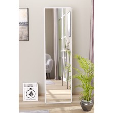 Olcay Aksesuar Düz Dikdörtgen 150X43 cm Ayaklı Salon Antre Çocuk Odası Banyo Wc Yatak Odası Boy Aynası