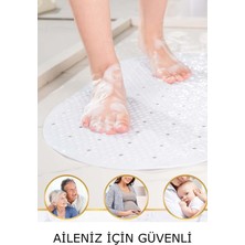 Pimula Home Süper Kaydırmaz Silikon Banyo Paspası Vantuzlu Banyo ve Duş Kaydırmazı