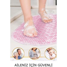 Pimula Home Süper Kaydırmaz Silikon Banyo Paspası Vantuzlu Banyo ve Duş Kaydırmazı