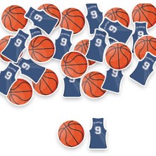 Parti Dükkanım Basketbol Masa Konfetisi 30 Adet
