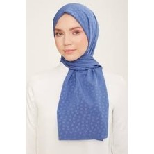 Armine Trend Capri Şal Kalp Detaylı Jakarlı Kaymaz