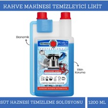 Pearly Caff Pearly Care Caffeo Kahve Makinesi Temizleyici Süt Haznesi ve Süt Çubugu Temizleyici Sıvı 1200 ml