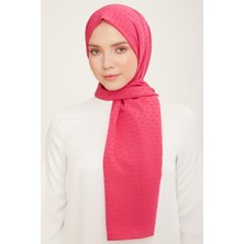Armine Trend Capri Şal Kalp Detaylı Jakarlı Kaymaz