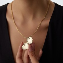 Hamza Yılmaz Kuyumculuk Kapaklı Kalp Altın Kolye Ucu