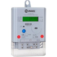 Makel Monofaze Elektronik Elektrik Sayacı 100A