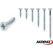 Akdeniz Sunta Vidası 3,5X20 Çinko 5 Paket 5000 Adet