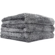 Mikrofiber Oto   Cila  Parlatma    Havlusu  -  2'li Set   -  40X40CM    380 Gsm