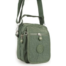 İmaks Krinkıl/klinkır Su Geçirmez Ithal Kumaş Cırtlı Çokgözlü Erkek Çapraz Omuz ve El Çantası 11-6k