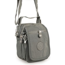 İmaks Krinkıl/klinkır Su Geçirmez Ithal Kumaş Cırtlı Çokgözlü Erkek Çapraz Omuz ve El Çantası 11-6k