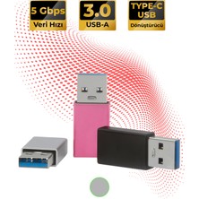 TTAF Type-C To Usb-A 3.0 Dönüştürücü Yüksek Hızlı Veri Aktarımı