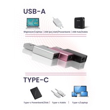 TTAF Type-C To Usb-A 3.0 Dönüştürücü Yüksek Hızlı Veri Aktarımı