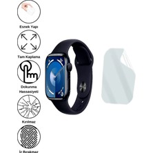 Apple Watch Series 9 Saat Uyumlu Uv Nano Kırılmaz Cam Ekran Koruyucu Film 45MM 8684609286229