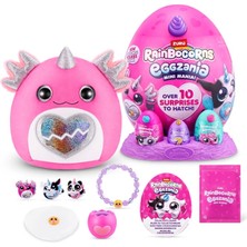 Rainbocorns Mini Eggzania Sürpriz Peluş Mor Boynuz