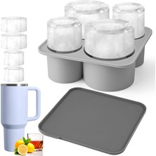 Oppoverd 20-40 Oz Kupası Için Buz Küpü Tepsisi, Kupası Için Silikon Tumbler Buz Kalıbı, Soğutma Viski, Kokteyller, Içecekler, Kahve (Yurt Dışından)