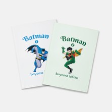 Batman Boyama Kitabı 2'li Set