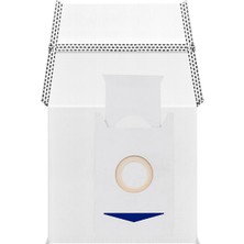 Bright1 Ecovacs T30 T30 Pro T30 Max Elektrikli Süpürge Için 12 Paket Toz Torbası, Büyük Kapasiteli, Yedek Aksesuarlar (Yurt Dışından)