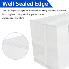 Bright1 Ecovacs T30 T30 Pro T30 Max Elektrikli Süpürge Için 12 Paket Toz Torbası, Büyük Kapasiteli, Yedek Aksesuarlar (Yurt Dışından)