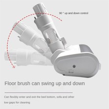 Bright1 Xiaomi K10/G10 Xiaomi 1c/dreame V8/V9B/V9P/V11/G9 Elektrikli Süpürge Elektrikli Zemin Fırça Kafası LED Işık Temizleme Fırçası (Yurt Dışından)