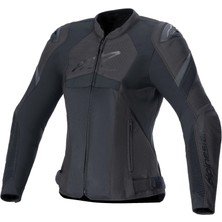 Alpinestars Stella T-GP Plus R V4 Airflow Korumalı Kadın Motosiklet Montu Siyah  Siyah