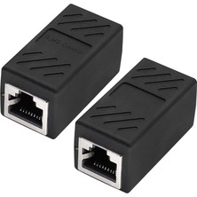 Powermaster PM-24809 RJ45 To RJ45 Dişi Metal Ara Aparat 1.kalite Kaplin Coupler