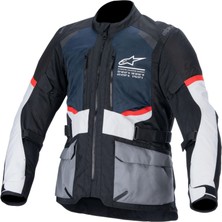 Alpinestars  Andes Air Drystar Korumalı Motosiklet Montu Siyah / Gri / Mavi