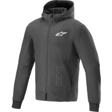 Alpinestars Radium Tech Hoodie Korumalı Motosiklet Montu Siyah  Beyaz