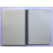 Colornote Papirüs Kraft, Çizgili Defter, Spiralli, Sert Kapaklı 16 x 23 Cm, 100 Yaprak