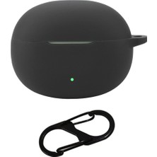 Dacare Realme Buds T110 Koruyucu Kılıf Silikon Anti-Kayıp Kulaklık Kapağı Tokalı (Yurt Dışından)