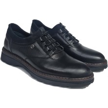 Öztürk Lastik Bağlı Deri Yan Kısım Nokta Lazer Baskılı Eva Taban Kundura Marka-185