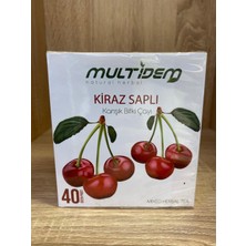 Multidem Kiraz Saplı Çay 40'lı Süzen Poşet