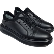 Öztürk Erkek Deri Rahat Yumuşak Kalın Taban Casual Ayakkabı Ay-1040