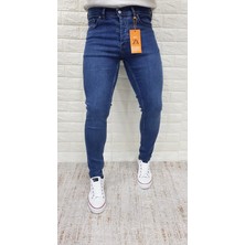 Ceza Denim Erkek Süper Skinny Likralı Denim Pantolon