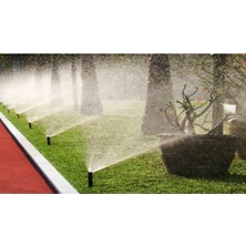 Refox 5 Adet Rainbird 12 Van (3.5 mt. Yarıçap ) Çim Sulama Sprey Fıskiye ve Montaj Ek Parçaları