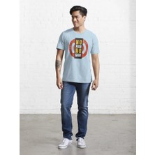 Otuz5 No Pain Baskılı Bisiklet Yaka T-Shirt