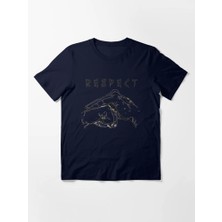 Otuz5 Pesfect Baskılı Bisiklet Yaka T-Shirt