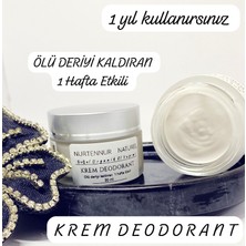 NURTENNUR NATUREL Krem Deodorant 1 Hafta Etkili  Peling Etkisi Ile Ölü Deriyi Kaldırır 30 ml Yasemin Özlü