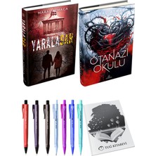 Yaralasar 4 Ciltli Maral Atmaca ve  Ötanazi Okulu 4 Ciltli Maral Atmaca 2li Set